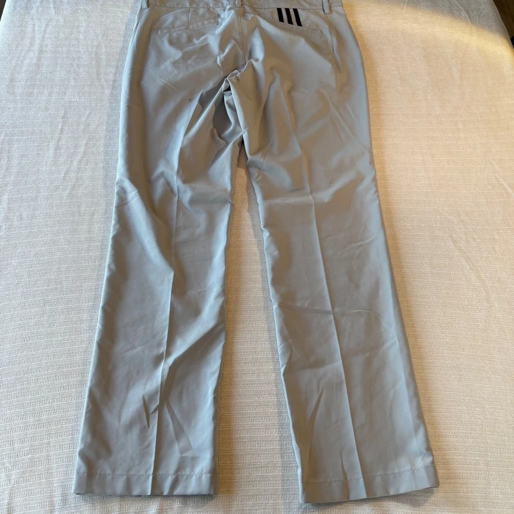 Adidas Ultimate365 Mens Golf Pants Grey 34x32 Performance Stretch DM3080